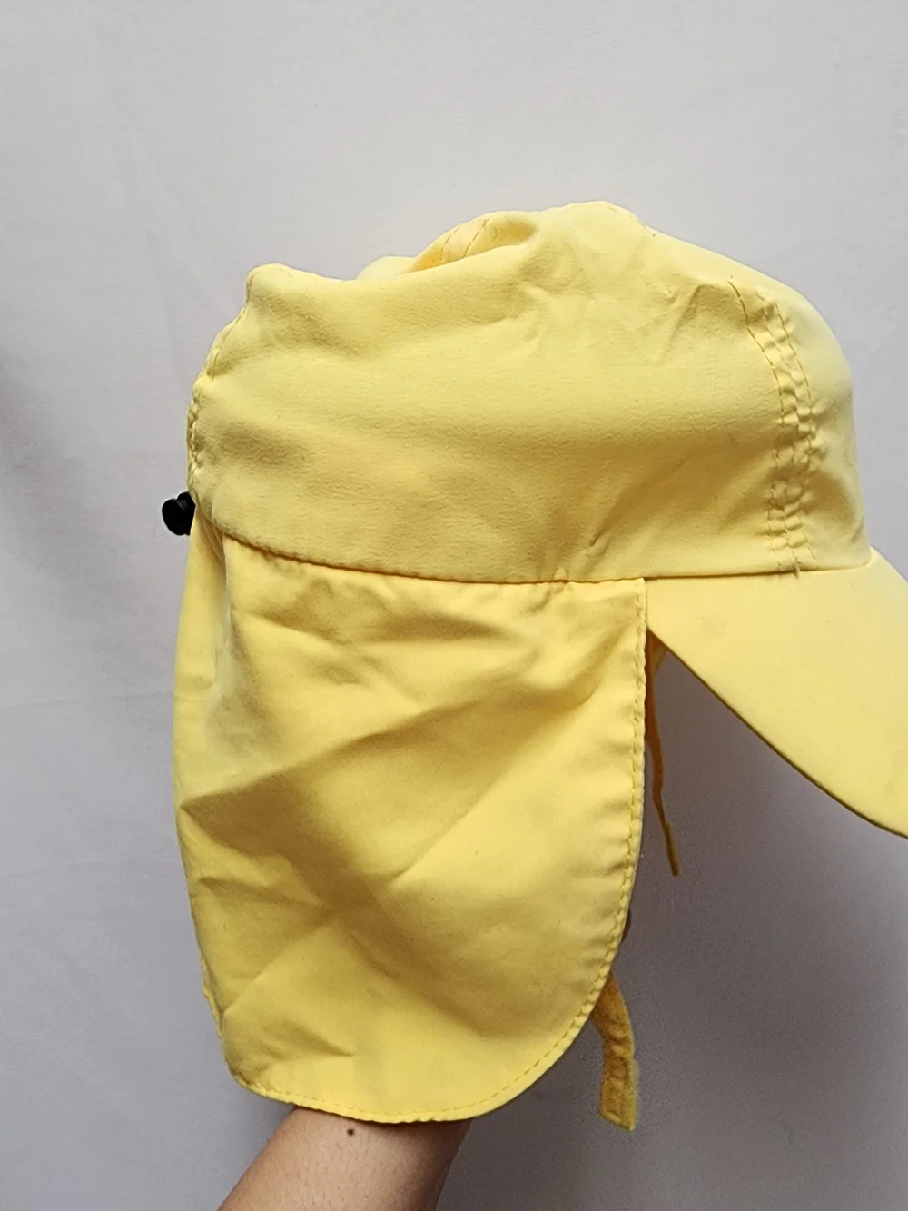 Yellow Kids UV Protection Hat